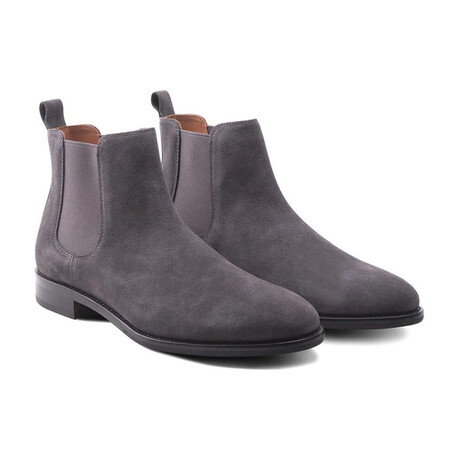 Matthews Chelsea Boot // Dark Gray Suede (US: 7)