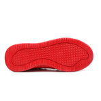 Akademiks Men's Sonic Knit Sneaker // Red (8 M)