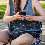 Pike Messenger Bag (Charcoal)