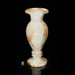 Extra Large Banded Onyx Vase // 8.31 Lb.