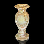 Extra Large Banded Onyx Vase // 8.37 Lb.