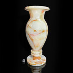 Extra Large Banded Onyx Vase // 7.97 Lb.