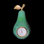 Onyx Pear Clock (Blue)