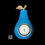 Onyx Pear Clock (Blue)