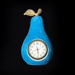 Onyx Pear Clock (Blue)