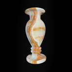 Extra Large Banded Onyx Vase // 8.31 Lb.