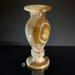 Extra Large Banded Onyx Vase // 7.65 Lb.