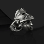 Athena Portrait Ring // Silver (6)