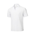 ZinoVizo // Croydon Polo Shirts // White + Blue (S)
