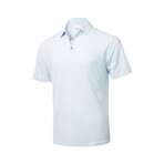 Brighton Polo Shirts // White, Blue (XL)