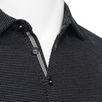 ZinoVizo // Bilbao Polo Shirts // Black + White (L)