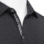 ZinoVizo // Swindon Polo Shirts // Black + White (2XL)