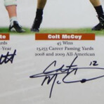 Texas QB Legends // 16x20 Photo // Signed + Framed