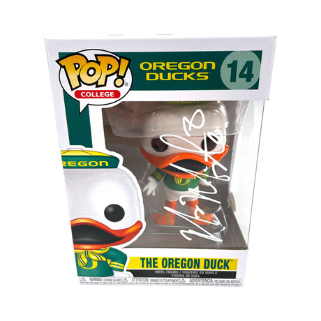 Marcus Mariota // Oregon Ducks // Autographed Funko Pop