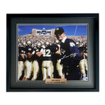 Lou Holtz // Notre Dame 20x16 Photo // Signed + Framed