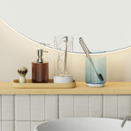 Ultrasonic Cleaner + UV Light Sanitizer Cup