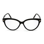 Women's Cat-Eye Blue-Light Blocking Glasses // Glossy Black