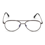 Men's Aviator Blue-Light Blocking Glasses // Shiny Gunmetal