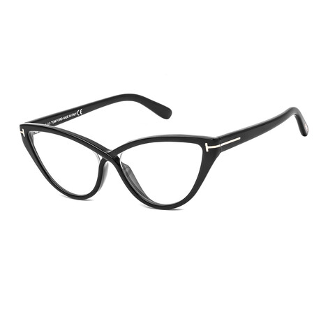 Women's Cat-Eye Blue-Light Blocking Glasses // Black