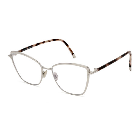 Women's Cat-Eye Blue-Light Blocking Glasses // Shiny Palladium