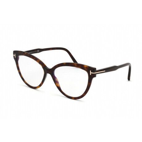 Women's Cat-Eye Blue-Light Blocking Glasses // Dark Havana