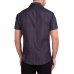 All-Nighter' Short Sleeve Button Up Shirt // Black (XS)