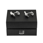 Dunhill Motorities Sterling Silver Cufflinks // JMZ8265H // Store Display