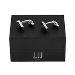 Dunhill Diamond Stud + Sterling Silver Cufflinks // 18FUM8208040TU // Store Display