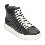 52'S Quilted Napa High Top // Black (US: 7)