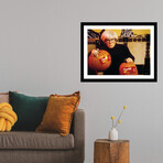 Andy Warhol with Pumpkins