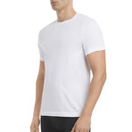 Performance Cotton Crew Neck 3-Pack // White (M)