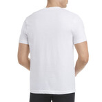 Performance Cotton Crew Neck 3-Pack // White (M)