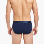 Electric No-Show Brief // Varsity Navy (S)