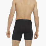 Speed Dri Mesh Boxer Brief // 6" Inseam // Black (S)