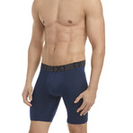 (X) Sport Mesh Boxer Brief 3-Pack // 9" // Varsity Navy + Power Blue + Alaskan Blue (S)