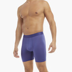 Speed Dri Mesh Boxer Brief // 6" Inseam // Noon Blue (S)