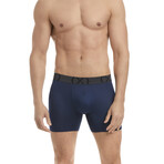 (X) Sport Mesh Boxer Brief 3-Pack // 6" // Varsity Navy + Power Blue + Alaskan Blue (M)