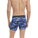 (X) Sport Mesh Boxer Brief 3-Pack // 6" // Black + Dark Denim + Camo Denim (XL)