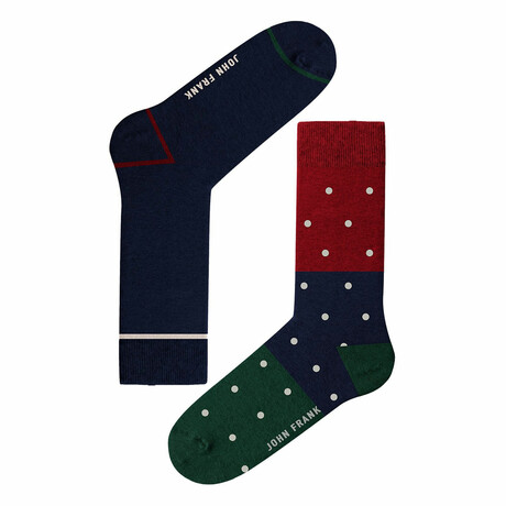 Classic Long Socks 2-Pack // 21W // Multi