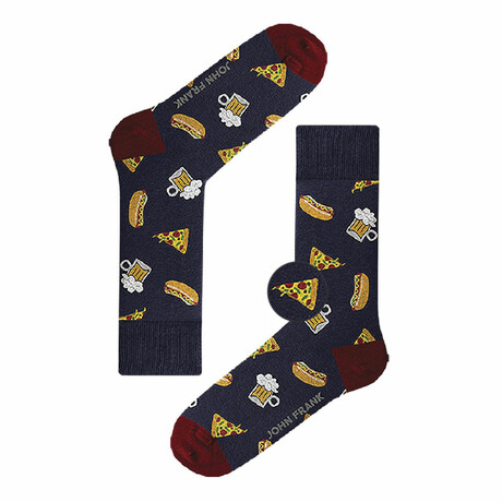 Concessions Long Socks // Navy