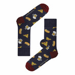 Concessions Long Socks // Navy
