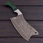 Green Butcher Cleaver // 4004