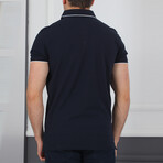 Duval Polo Shirt // Dark Blue (Medium)