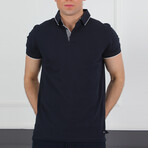 Duval Polo Shirt // Dark Blue (Medium)