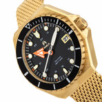 Shield Marius Gold + Black Diver Quartz // SLDSH103-5