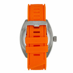 Shield Dreyer Diver Silver + Orange Quartz // SLDSH107-3