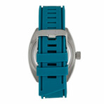 Shield Dreyer Diver Silver + Teal Quartz // SLDSH107-4