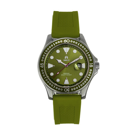 Shield Freedive Green Quartz // SLDSH115-3