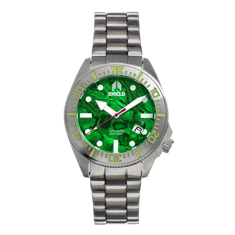 Shield Atlantic Abalone Green Automatic // SLDSH108-3