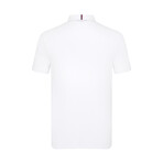 Parker Short Sleeve Polo Shirt // White (XL)